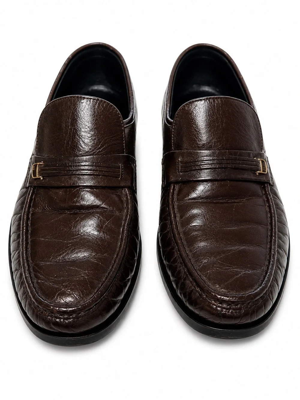 Florsheim Brown Leather Penny Loafers Men’s Size 10.5D